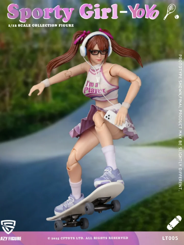 

Presale 1/12 Sports Girl Youyou Acting Doll Figure Model Toys