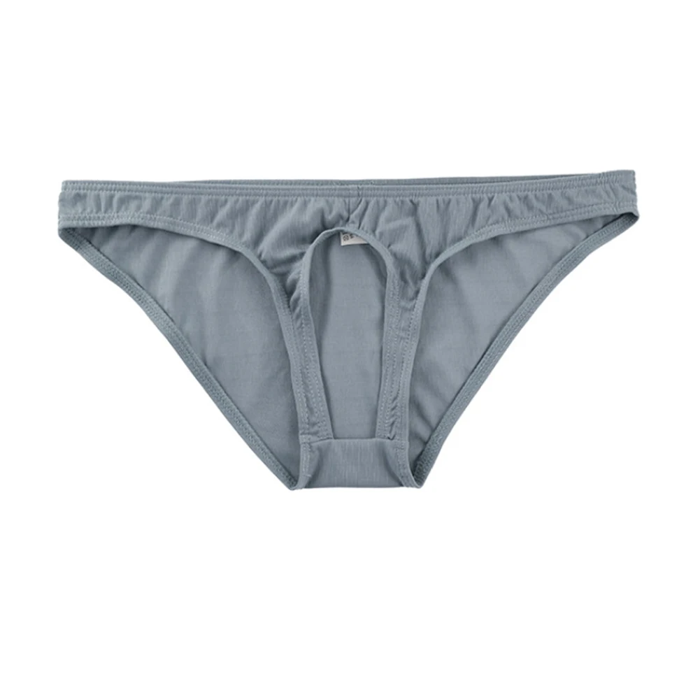 

Men Sexy Briefs Front Open Soft Low Rise Hollow Out Underpants Femboy Underwear Erotic Breathable Men's Panties Stretch Lingerie