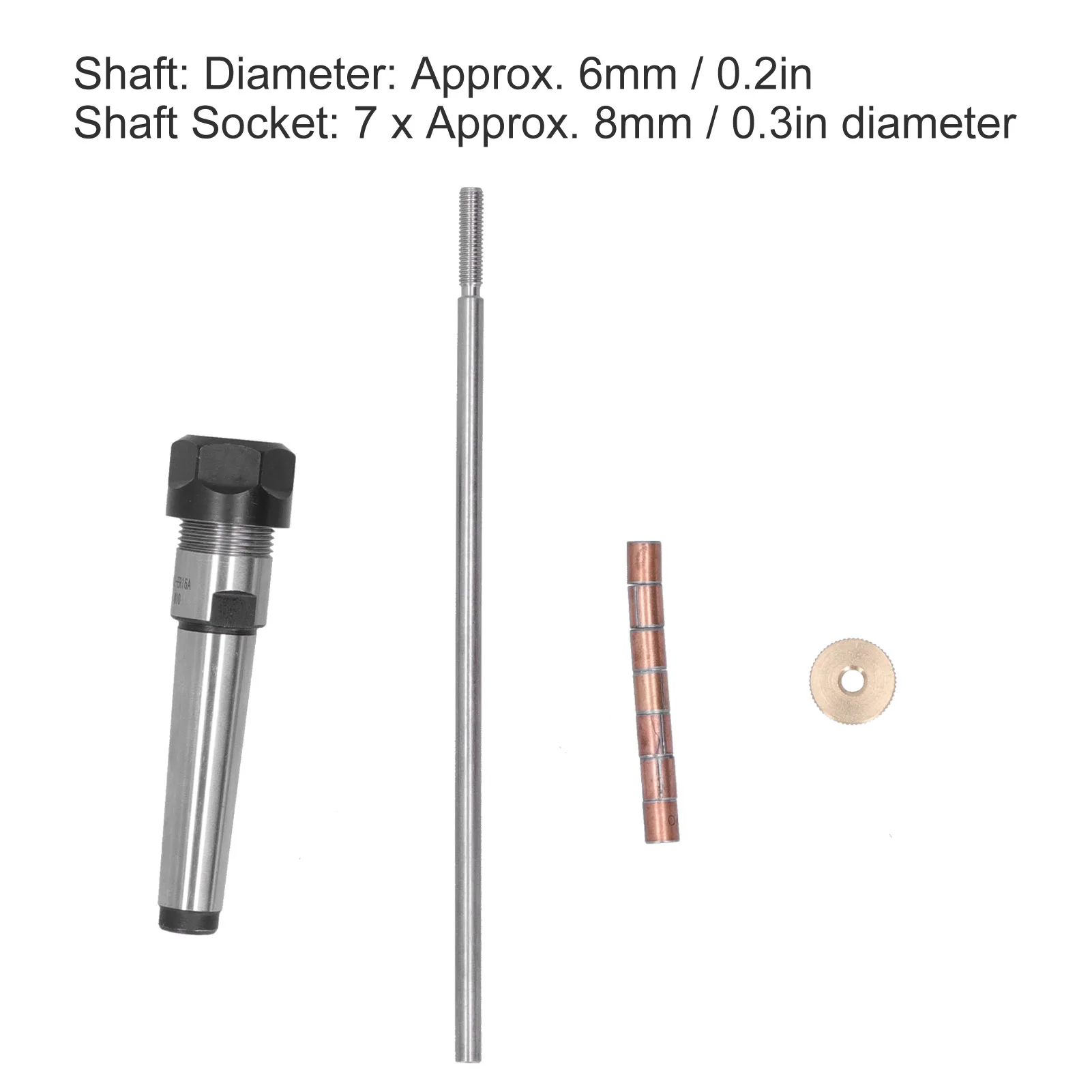 Woodturning Pen Mandrel Lathe Machine Revolving Centre Taper Handle Collet Chuck Accessories Woodturning Pen Mandrel Taper