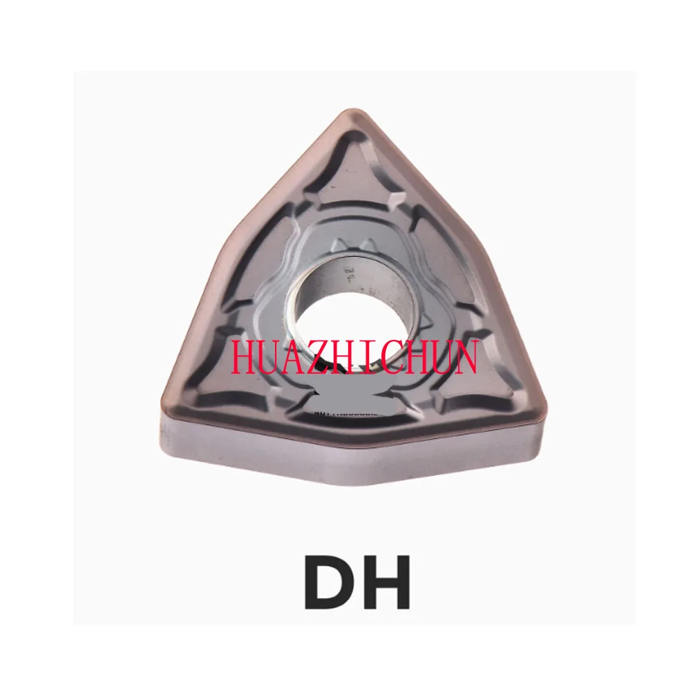 

HUAZHICHUN WNMG080404 WNMG080408-DH A10-M Твердосплавные вставки Фреза Инструмент