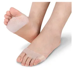 Silica Gel Insoles Honeycomb Fore Pad Cushion SEBS Breathable Anti Pain Sole Lady High Heel Shoes Insole Shoes accessories