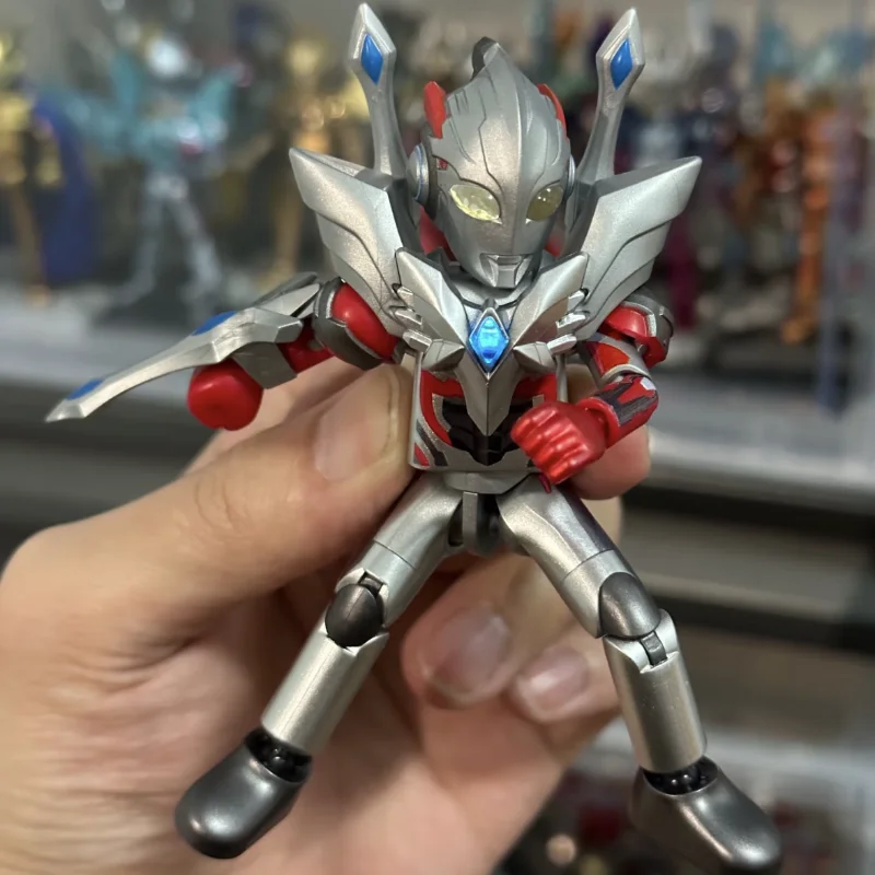 In Stock Genuine Bloks Group Ultraman Shining Version 09 Ultraman X Handmade Blind Box Assembled Model Illuminant Kids Gift