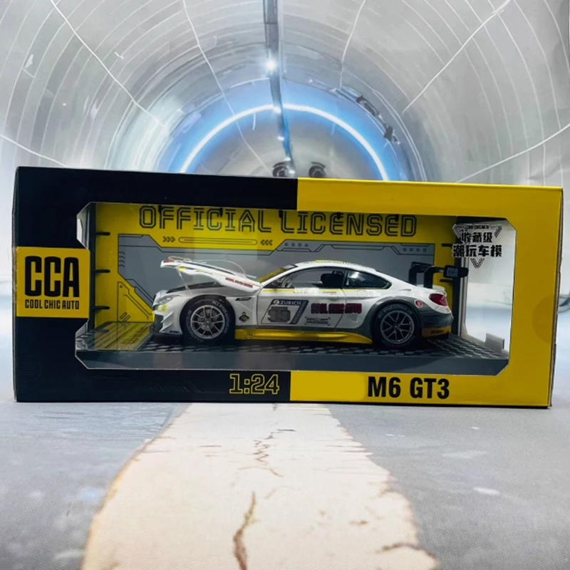 

CCA масштаб 1:24 M6 GT3 сплав имитация модели автомобиля статическая коллекция украшенные праздничные подарки игрушки сувенирный подарок