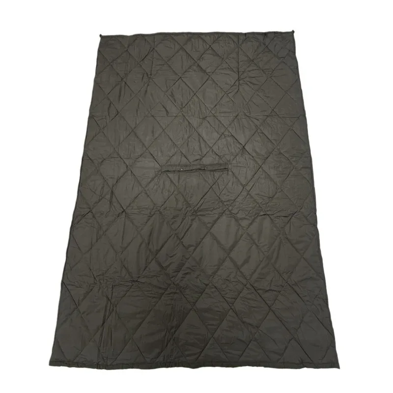 Outdoor 4-in-1 Multifunctional Quilted Blanket Waterproof Portable Sleeping Bag Wearable Shawl Camping Blankets