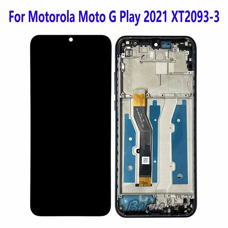 For Motorola Moto G Play 2021 XT2093-2 XT2093-4 XT2093-3 XT2093-1 XT2093-2PP LCD Display Touch Screen Digitizer Assembly