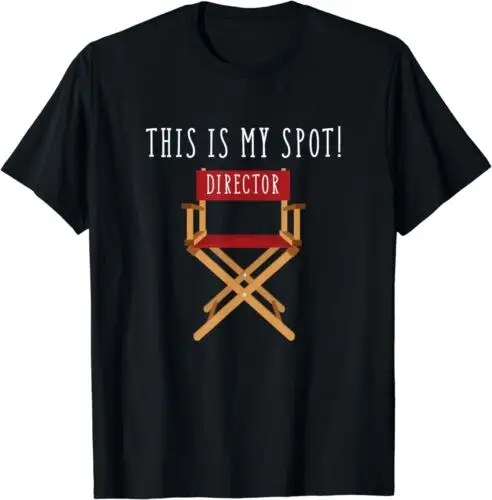 NEW LIMITED This Is My Spot Director Movie Chair Drama Play T-Shirt