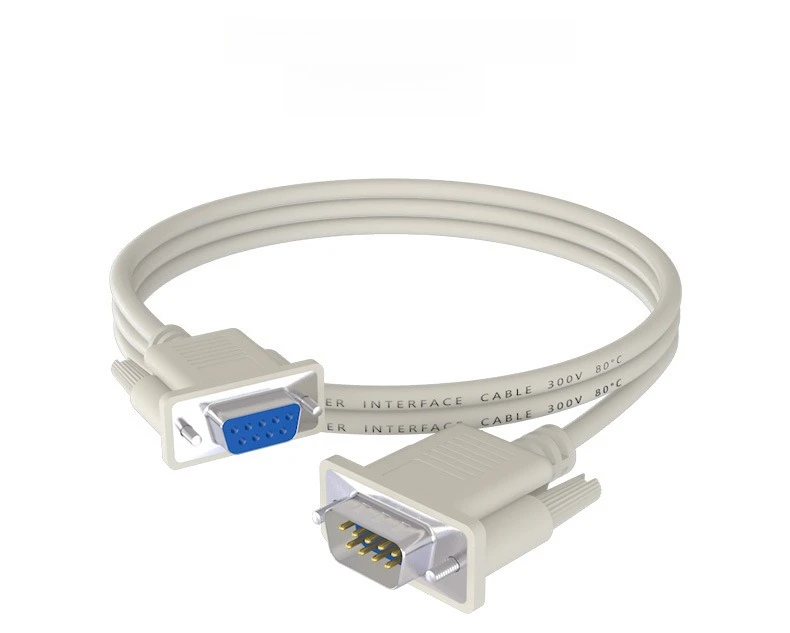 

DB9 Serial Cable 9 Pin RS232 Serial Cable Male To Female PC Converter Extension Cable 9Pin Adapter 1/1.5/3/5m