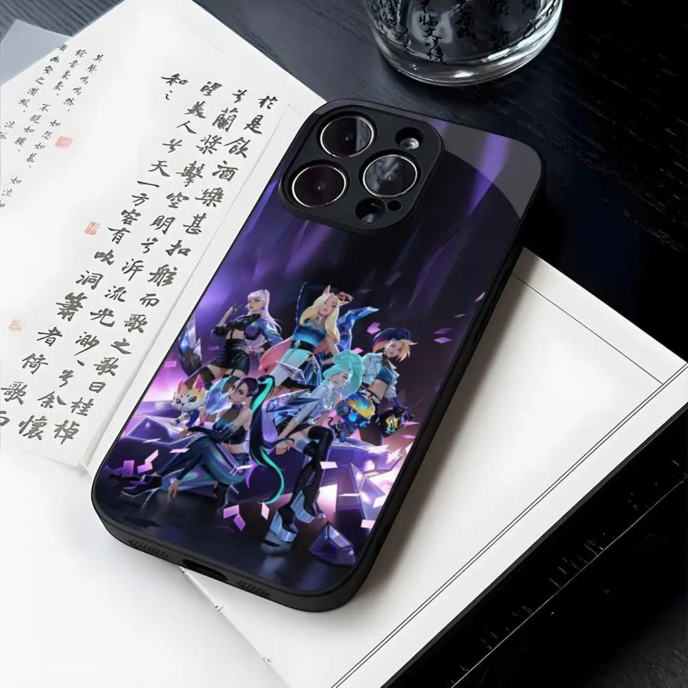 League Of LegendS Phone Case Tempered Glass For iPhone 14 13 16 12 15 11 Pro XS Max Plus Mini X XR SE2020 Coque