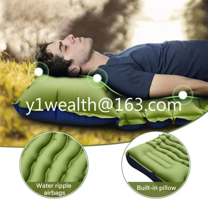 Waterproof camping sleeping mattress inflatable mattress ultra light backpack outdoor hiking