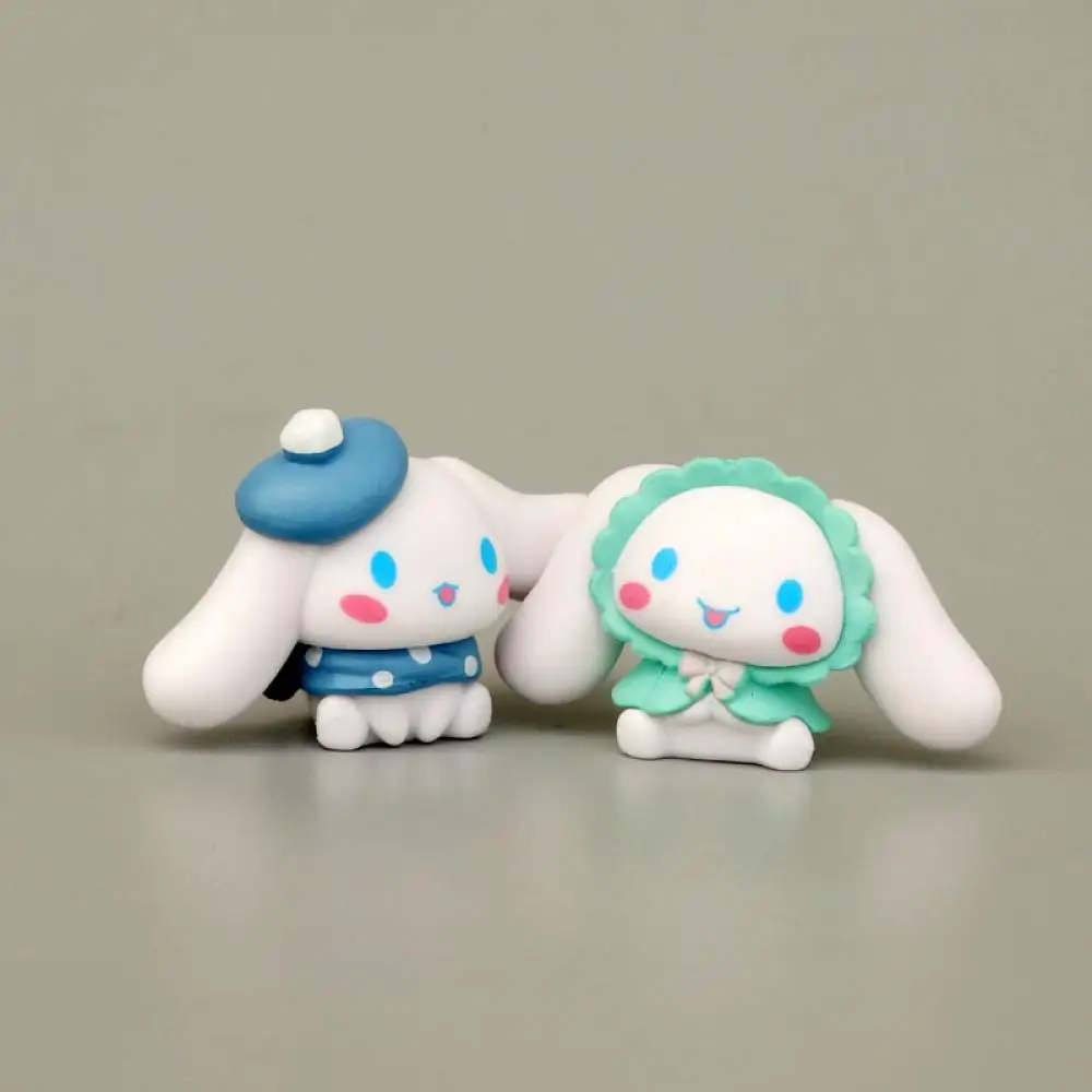 Cinnamoroll 3Cm Figure Sanrio  Anime Doll Toys Action Decorative Ornament Five Style Toy Gifts for Girls Friends Children