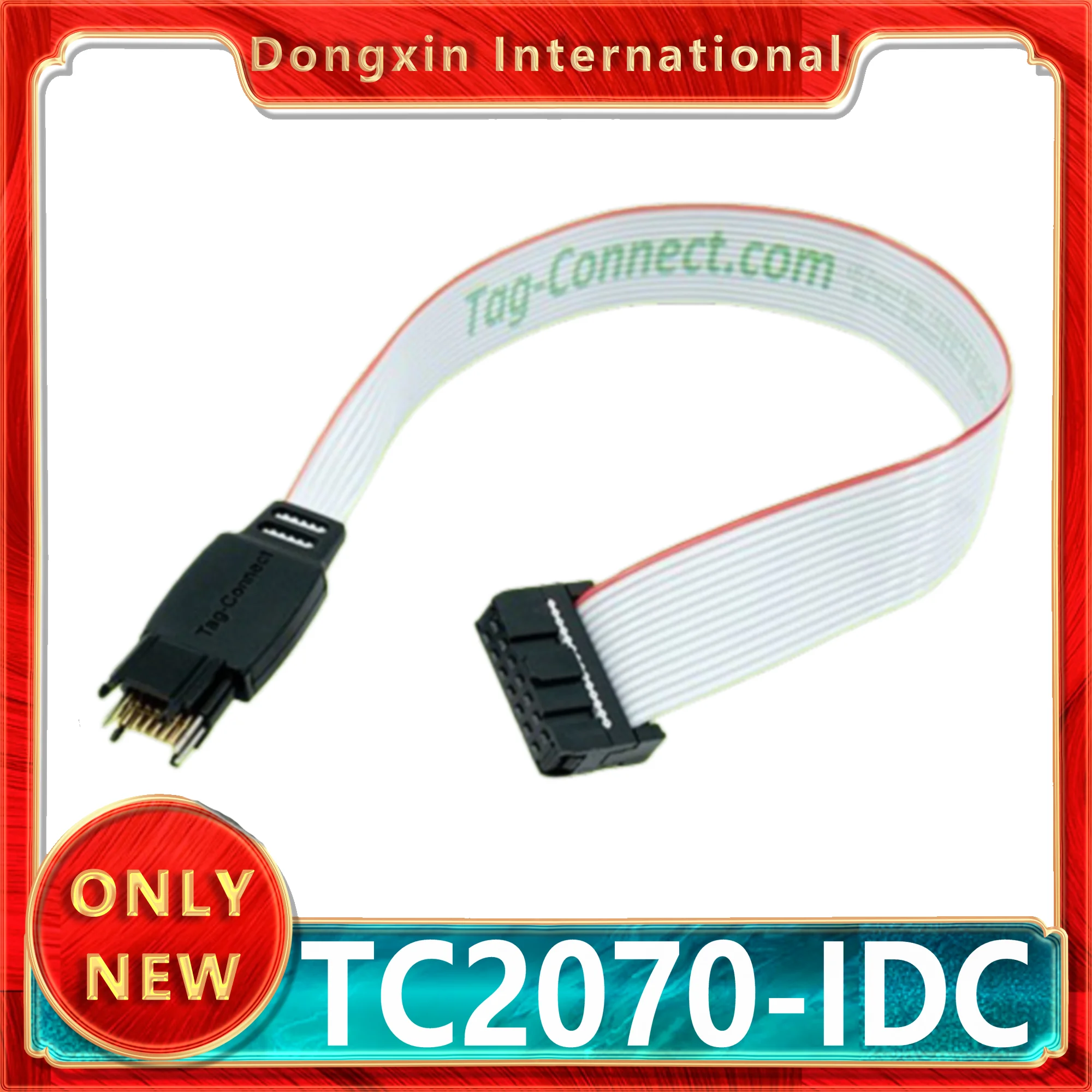 

TC2070-IDC TC2070-IDC-NL 14-pin Plug-of-Nails Tag-Connect programming/debugging cable
