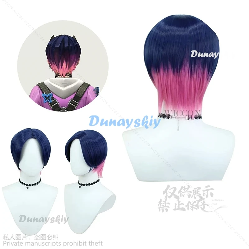 Game VALORANT Clove Cosplay Costume Shoes Wig Role Play Uniform Halloween Carnival Party Christmas Outfit Prop Bag Set Suit Cos