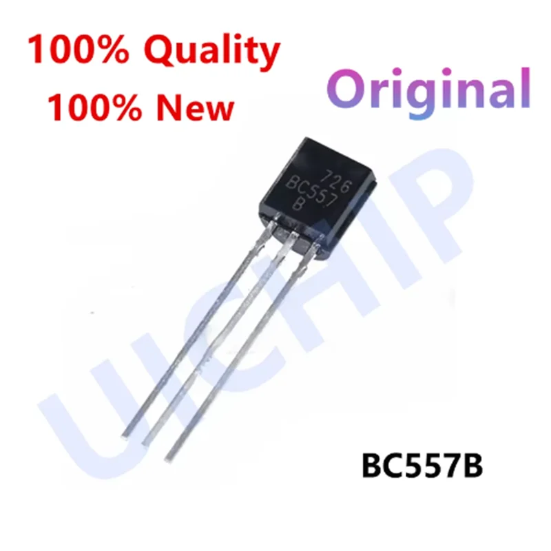 50PCS 트랜지스터 BC547 BC557 각 25pcs 트랜지스터 키트 bc557 bc547 트랜지스터 NPN PNP DIY 전자 키트