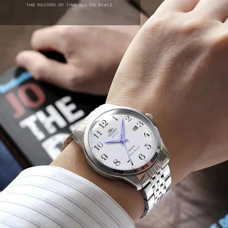 ساعات أورينت عالية الجودة AAA ساعة العلامة التجارية الجديدة أفضل ساعة رجالي فاخرة متعددة الوظائف جميع الصلب التلقائي الميكانيكية توربيون
