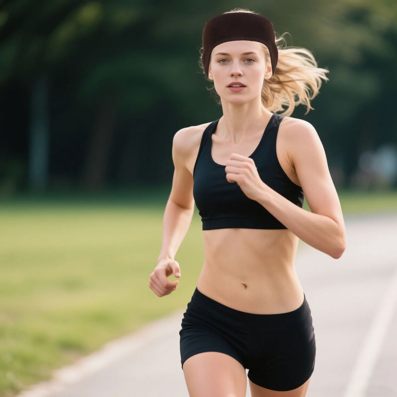 

2Pcs Fleece Ear Warmer Headband Outdoor Running Cycling Hiking Skiing Thermal Windproof Warm Sports Accessory Ear Headband