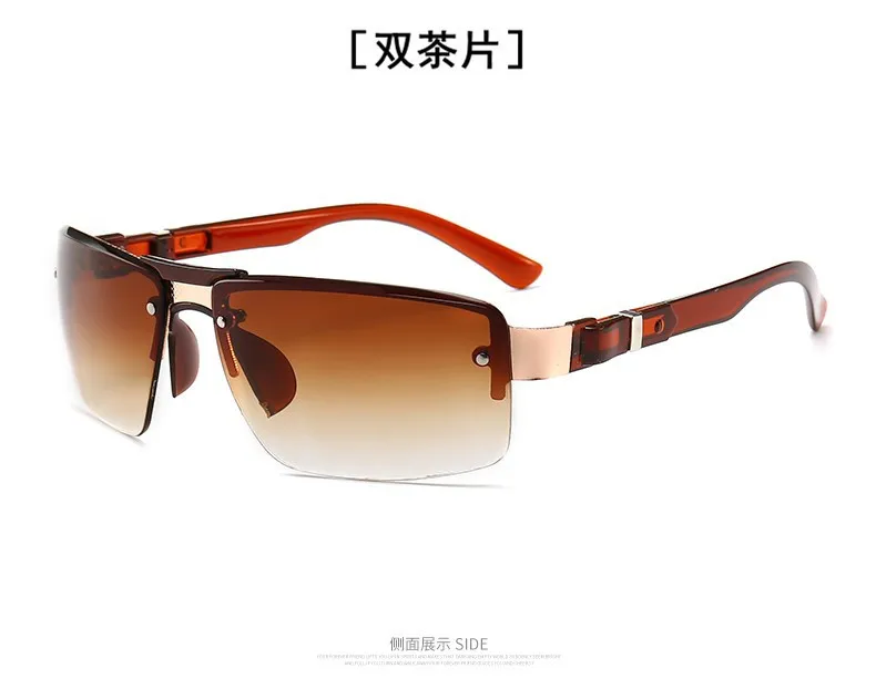 Vintage Half-Frame Sunglasses Set — product information 4