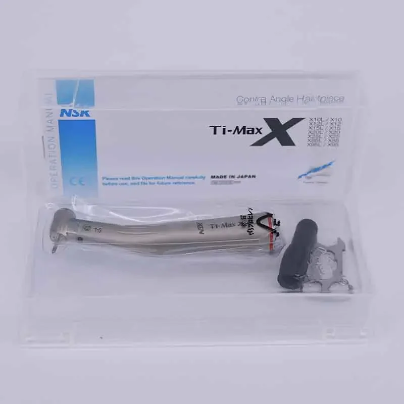 Timax-X95L Contra Angle Handpiece, Z95L, Mini Cabeça, Aumentar a Velocidade, 1:1, X65L, Handpieces Reta, Dentistry Boost Tip