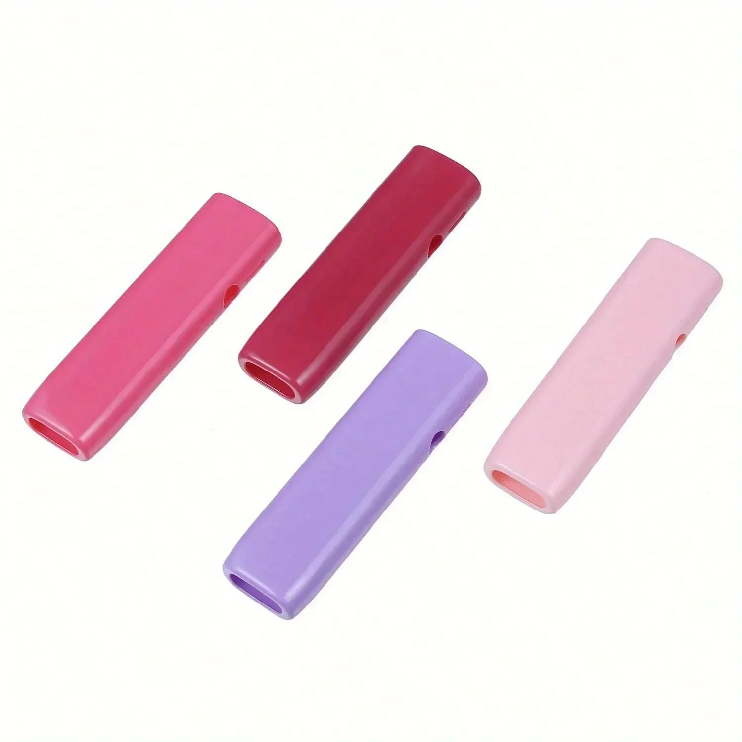 Capa de madeira Kiss Lips Pure Color para IQOS ILLUMA ONE, caixa de cigarros substituível, acessórios, capas rígidas de PC