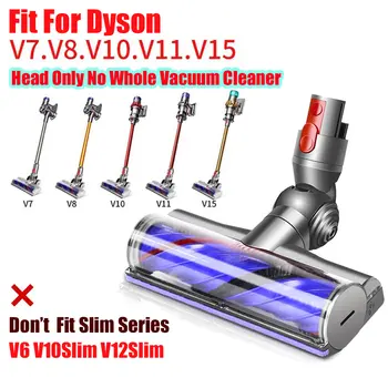 Pro vysavač Dyson V7 V8 V10 V11 V15 Anti Entangleme Direct Drive čisticí hlava, motorová čisticí hlava kartáč turbínový nástroj 8 nejlepší prodej Dyson Cyclone V10 Motorhead - №4