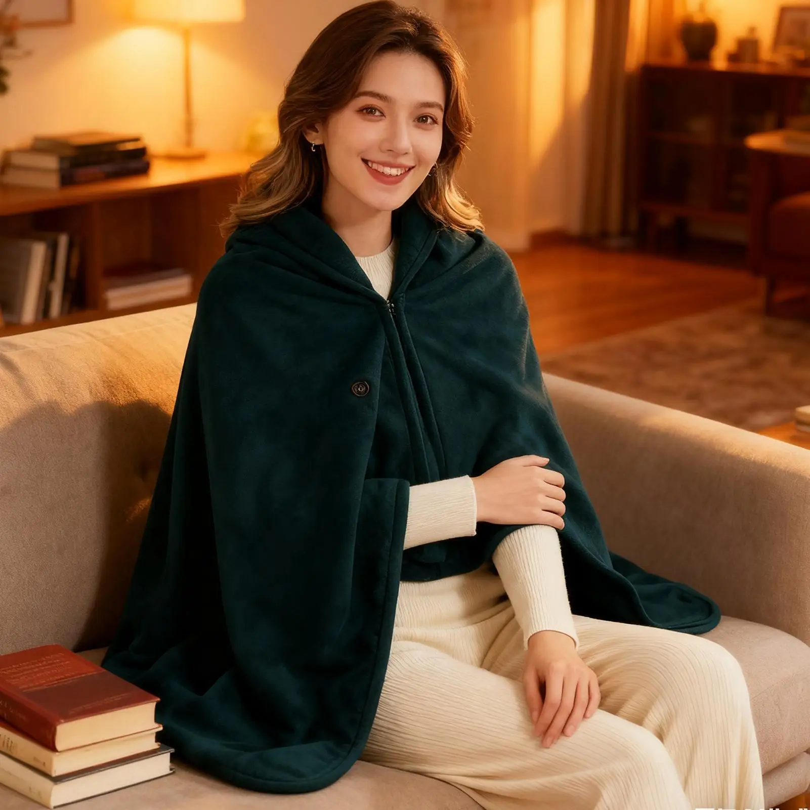 Одеяло с подогревом, регулируемое USB перезаряжаемое грелка, портативное электрическое одеяло для комнаты, офиса, школы, путешествий, лагеря, пикника