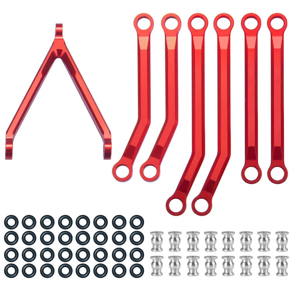 MIBIDAO-Lien suréWeren métal pour Axial SCX24, Chevrolet C10 Guitar EP Wrangler, Bronco 1/24 RC Inoler, Car Model Part, Newest Set