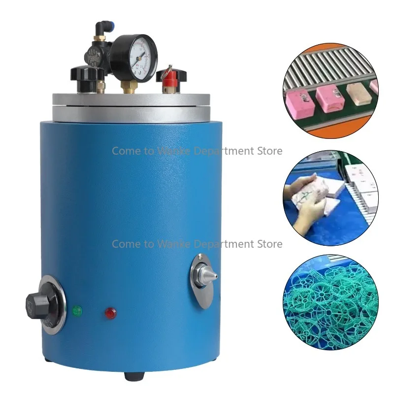 آلة حاقن الشمع 2.5 لتر آلة صب الشمع 500 وات مع فوهة مزدوجة لحقن الشمع والمجوهرات