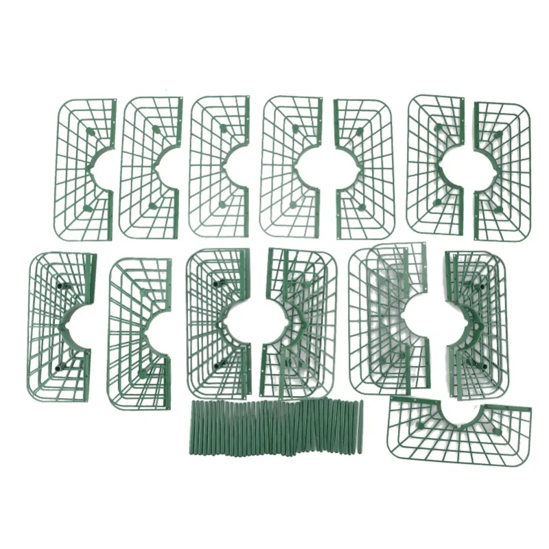 

Strawberry Growing Rack Detachable PP Waterproof Reusable Strawberry Plant Support For Soil Planting Indoor Pots