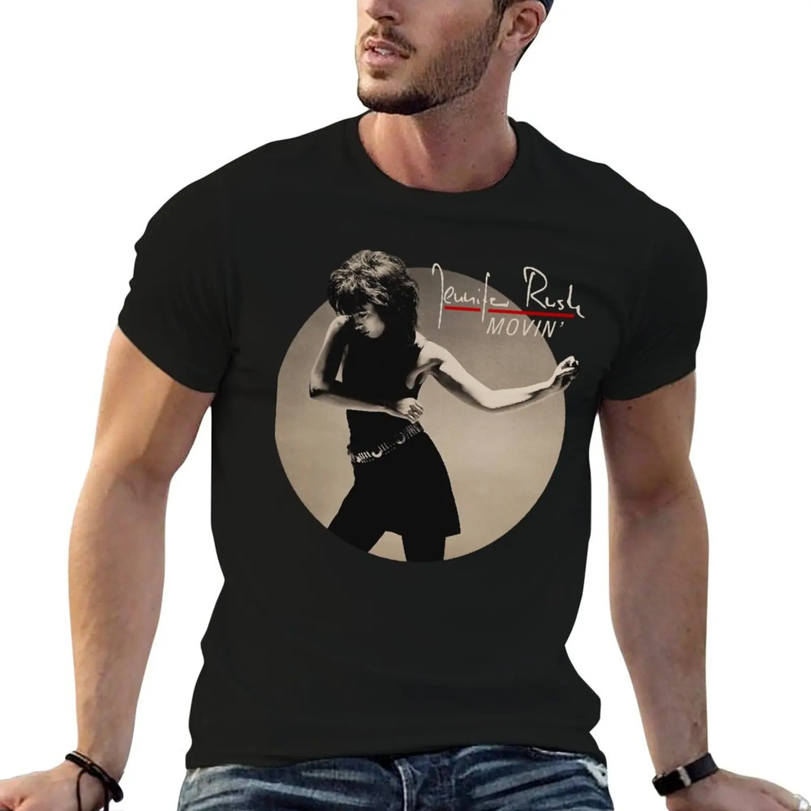 Męska koszulka z nadrukiem zwierzęcym T-Shirt Rush Songwriter casual Jennifer custom męska damska koszulka z nadrukiem T-Shirt Singer