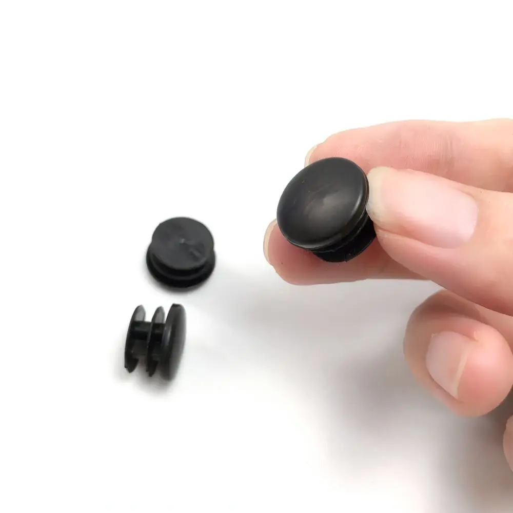 19mm Round Tube Plug Plastic End Cap Furniture Leg Protector Insert For Metal Pipe Rack Fitness Equipment Accessory