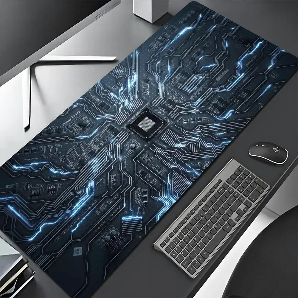 Inside Motherboard Circuit Board Mouse Pad Large Keyboard Anti-slip Tablet Cushion Office Desk Mat Pc Gamer Accessories Laptop