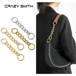 CRAZYSMITH Bag Extension Chain For CELINE Purse Chain Shoulder Crossbody Strap Handle Bag Accessories Handbag Replacement Chains
