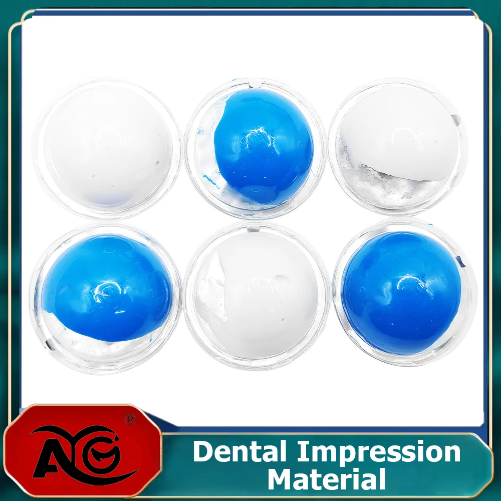 

AG 5 пар стоматологических слепок, набор для формования шпаклевки, силиконовая шпаклевка для клиники, набор лотков для оттисков зубов