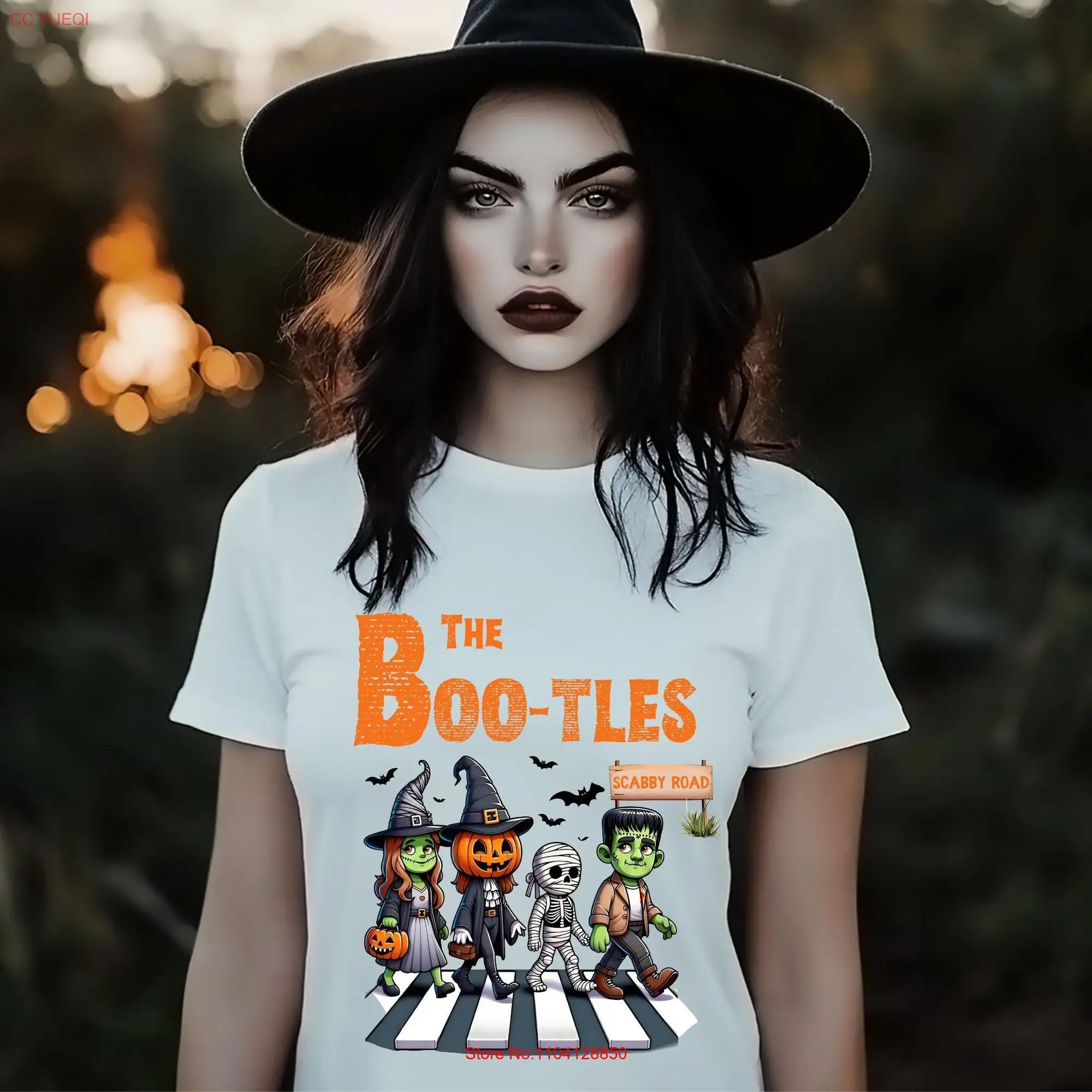 The Boo tles Parody Halloween T Shirt Trick Or TreaT Funny Spooky Season long or short sleeves