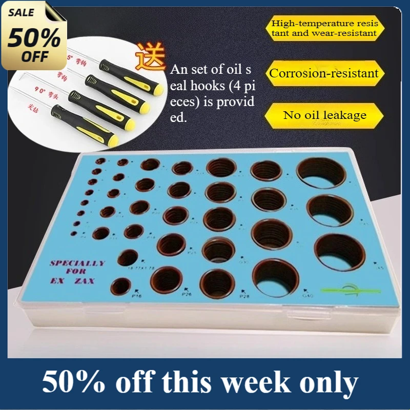 

FOR Kobelco Hitachi Hyundai Sumitomo Sany Doosan Daewoo XCMG Excavator Fluorine O-ring O-ring Seal Oil Seal