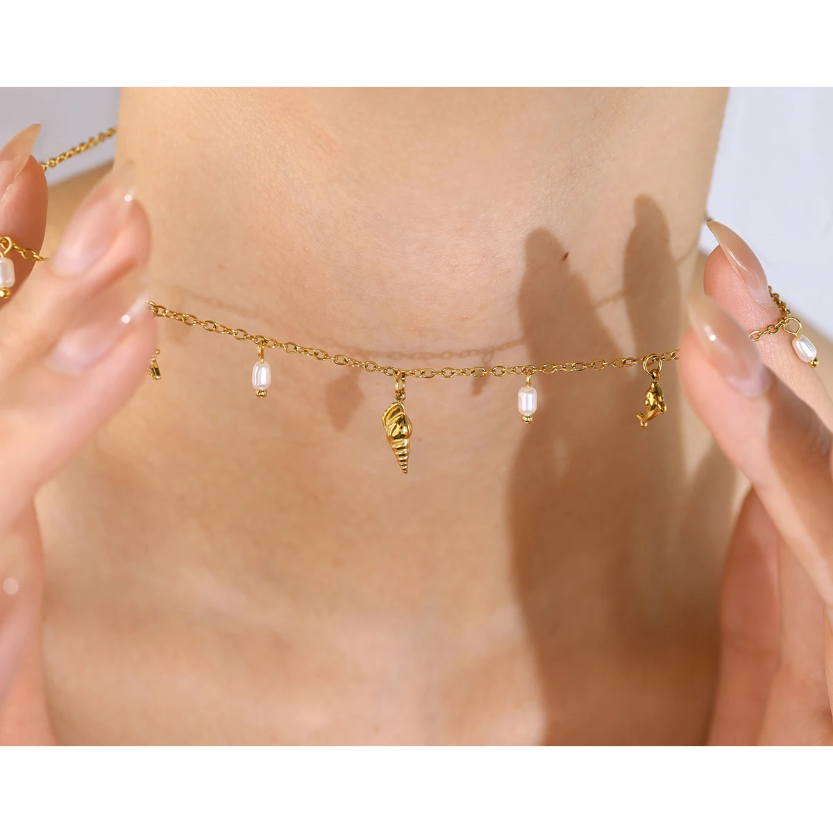 YACHAN Нержавеющая сталь Ocean – обзор и цена Heart Locket Necklace Photo