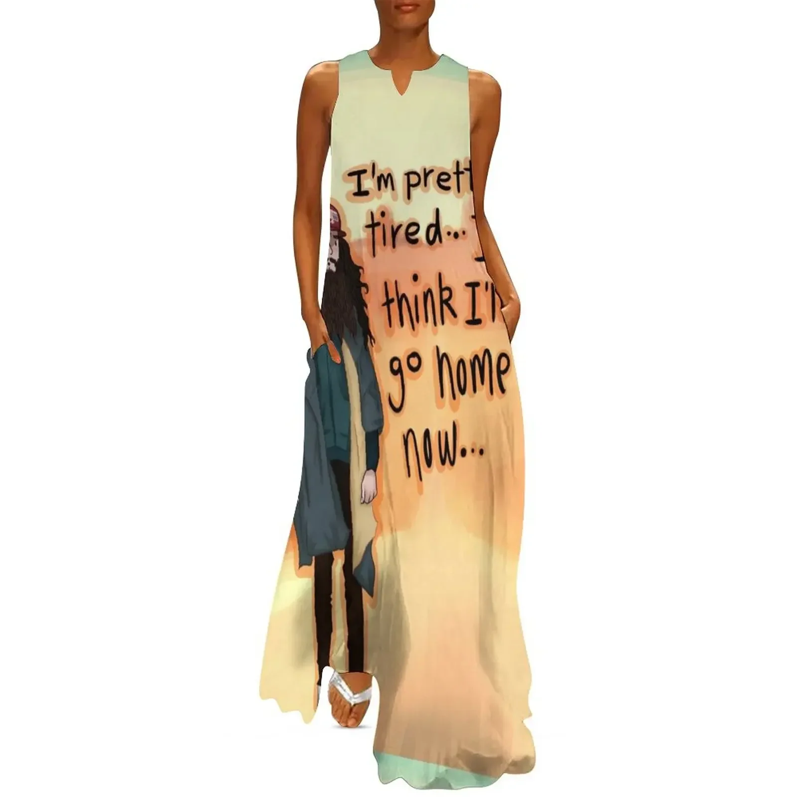 

I Think I'll Go Home Now... Long Dress dress summer ladies dresses for women 2025 women's elegant loose dresses Dress