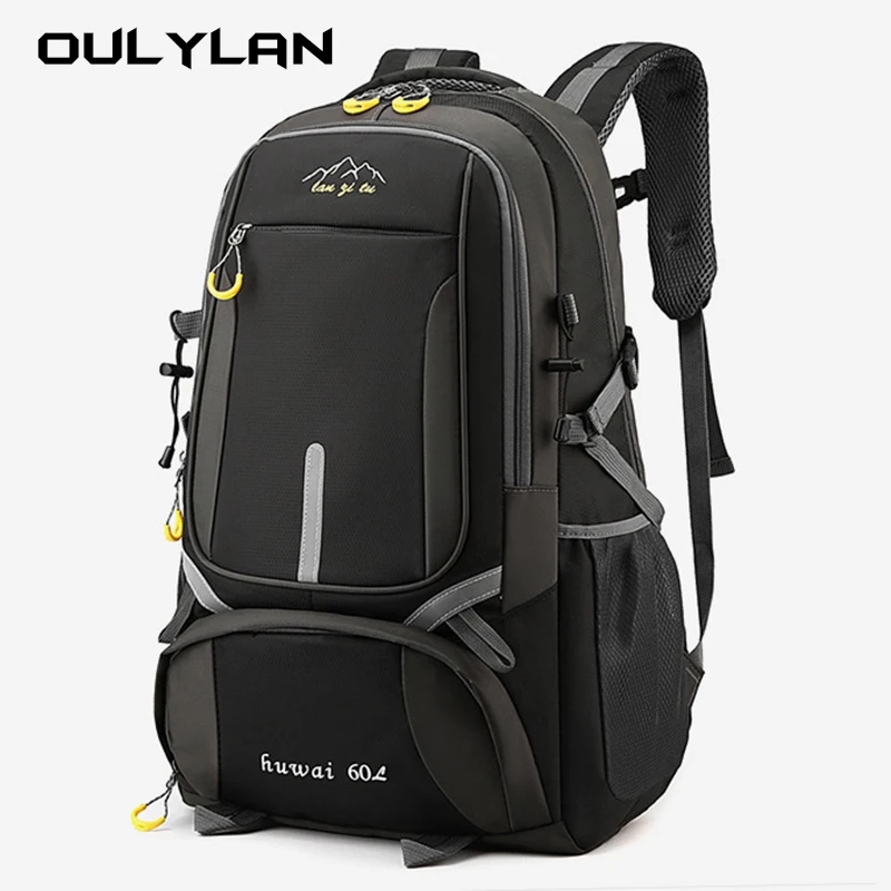 60L Teenager Schoolbag Sports Knapsack Travel Backpack For Men Women Waterproof Large-capacity Outdoor Mountaineering Rucksack