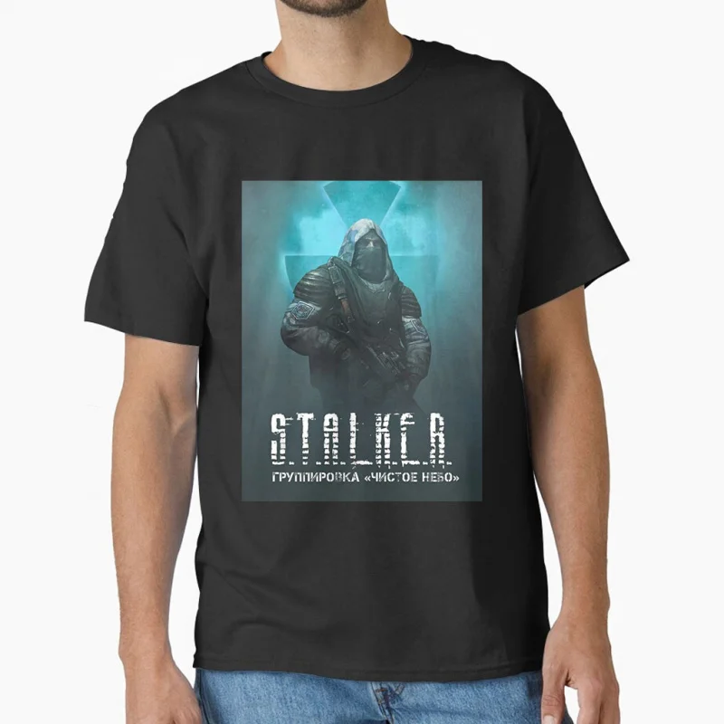 

S.T.A.L.K.E.R. 2 Heart of Chornobyl 0813# Stalker Video game Pripyat Exclusion Zone Gift T shirt for men Large size Tops S-6XL