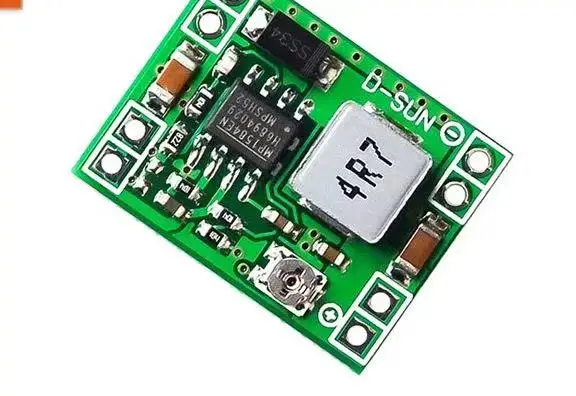 3 pz Mini DC-DC Step Imbottiture Modulo di Alimentazione 3A MP1584 Per Arduino 3.3 V 5 V 12 V Buck Converter Uscita Fissa Regolabile LM2596