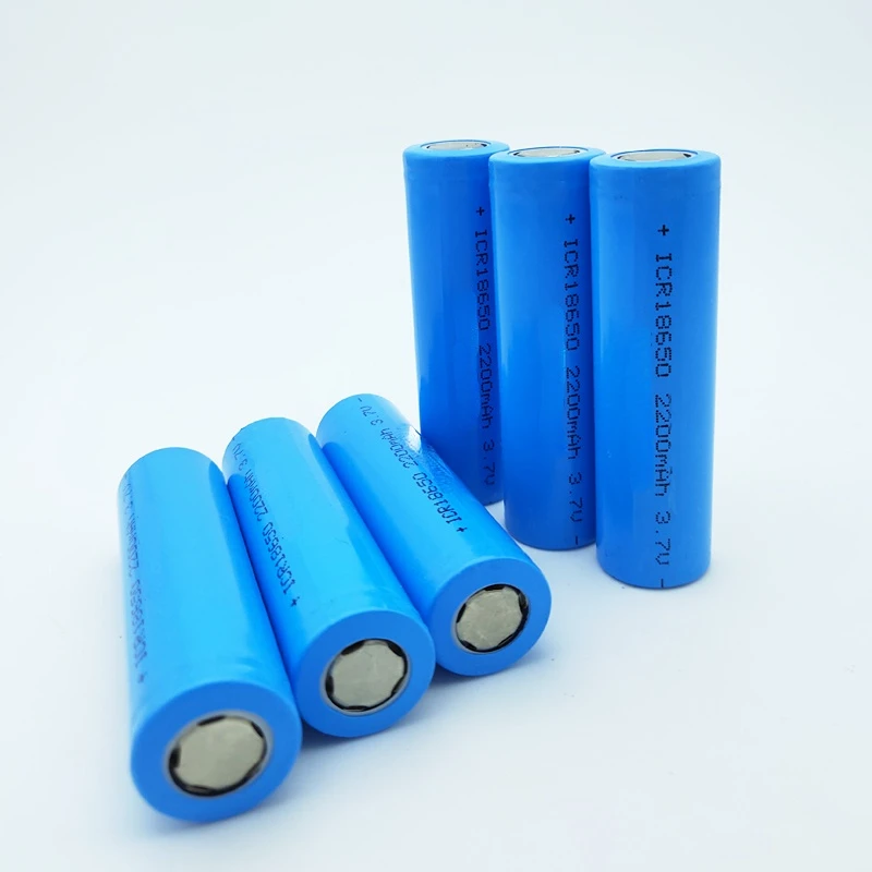 New Original Real Capacity ICR18650-22F 3.7 v 2200mAh 18650 Lithium Rechargeable Battery For Flashlight /Toy/Tool