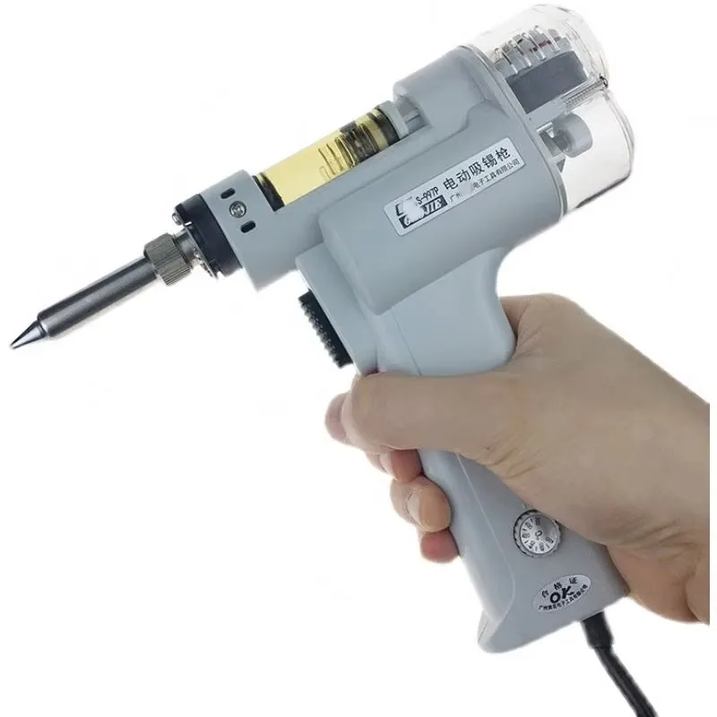 S-998P PN-998 Desoldering  Soldering Iron 100W Electric Vacuum Double-Pump Solder Sucker