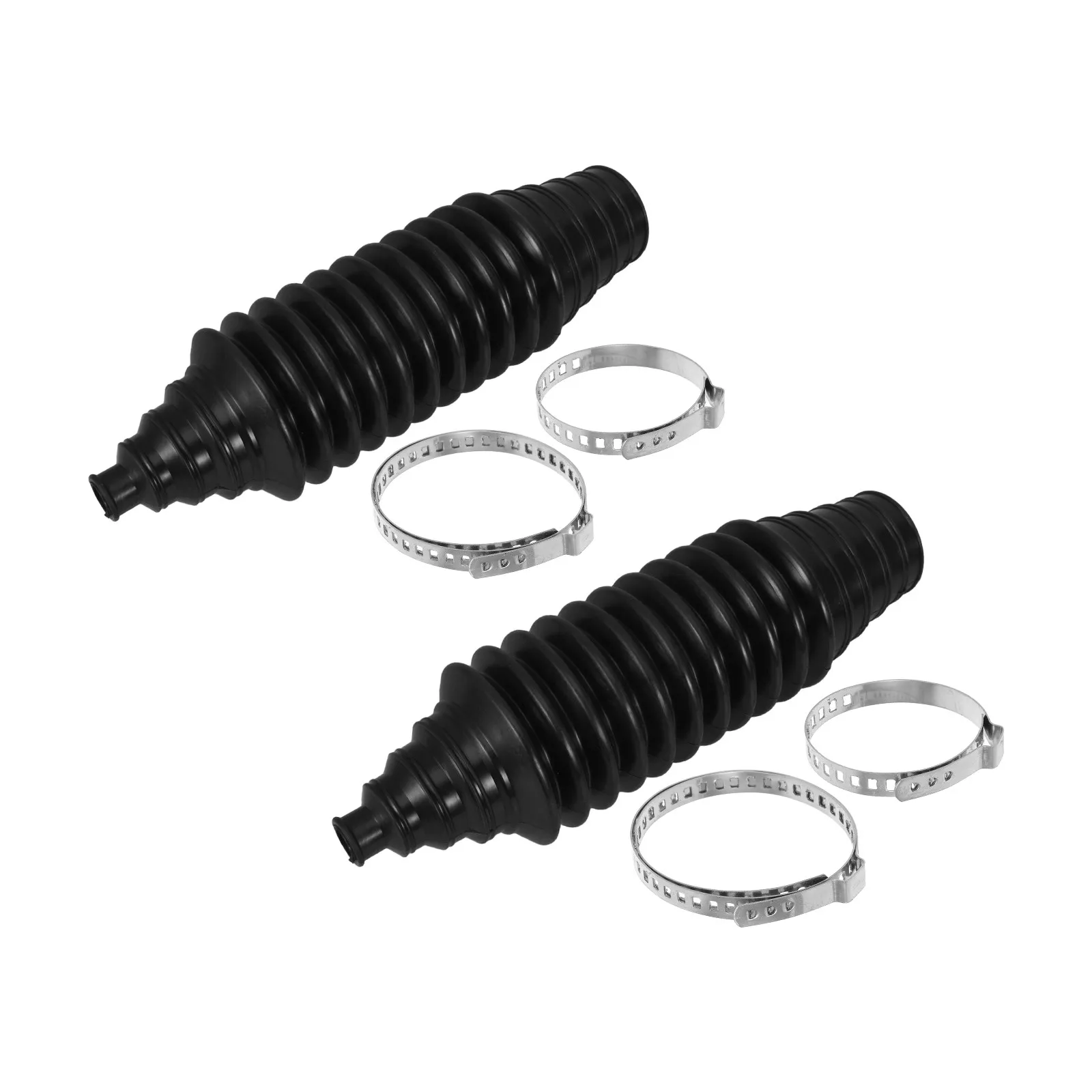 1Set Car Dustproof Boot Rubber Flexible Constant Velocity Joint Boot Cut-to-Fit Stretchable Universal Axle Joint Protector Drive