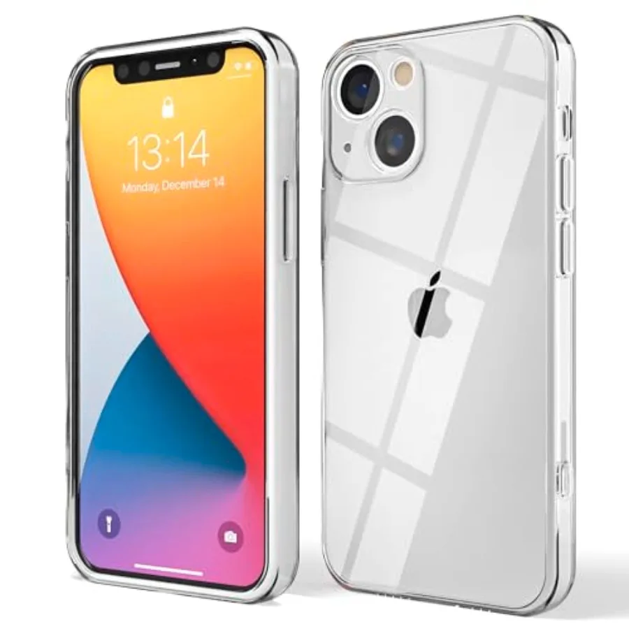 

Shockproof Case for iPhone, Ultra Slim Protective Liquid Silicone Matte Finish Phone Case with Soft Anti-Scratch Microfiber Lin