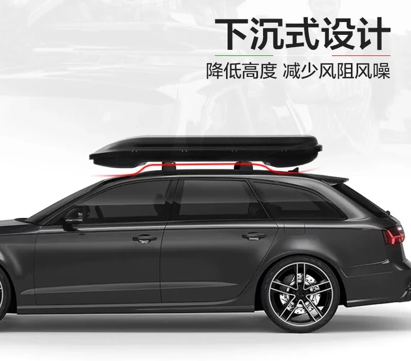 The product can be customized. Roof luggage, ultra-thin flat model