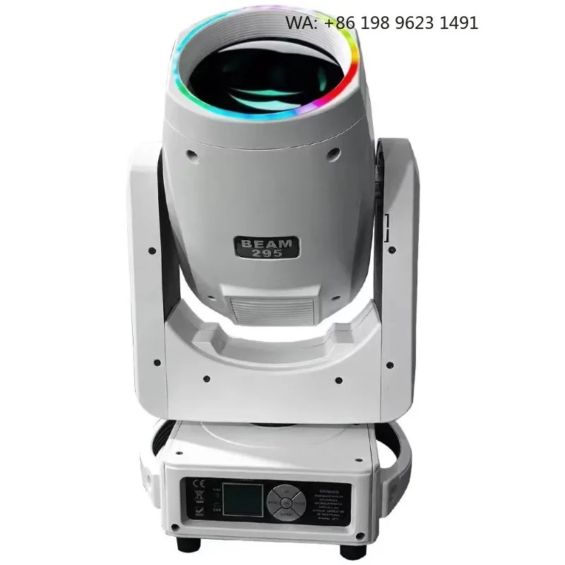 295W White Housing Moving Head Beam Light Pure Color Stage Spotlight Fast Delivery for Disco Party Stage Equipment