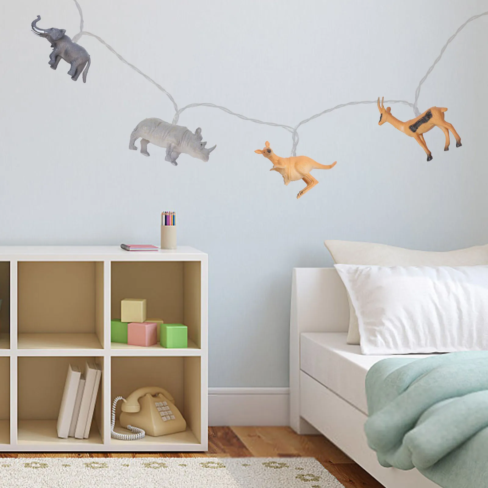 Animal Shape LED String Light Decorative Lamp No Cozy Festive Home Garden Party String Lights LED Lamp Decor