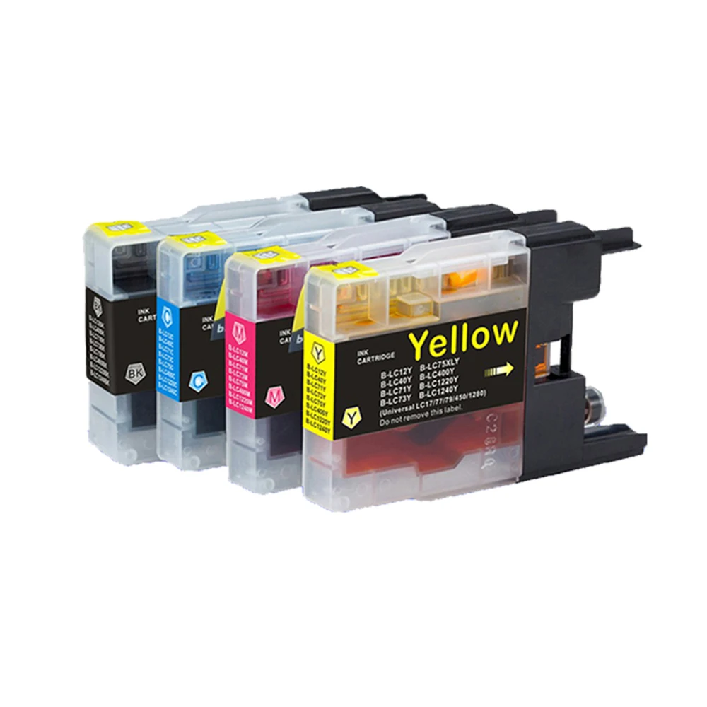 Ink cartridge Compatible Brother LC1240 LC1280 For Brother MFC J6510DW J6710 J6910DW J6710DW J430W J5910DW J625DW printer