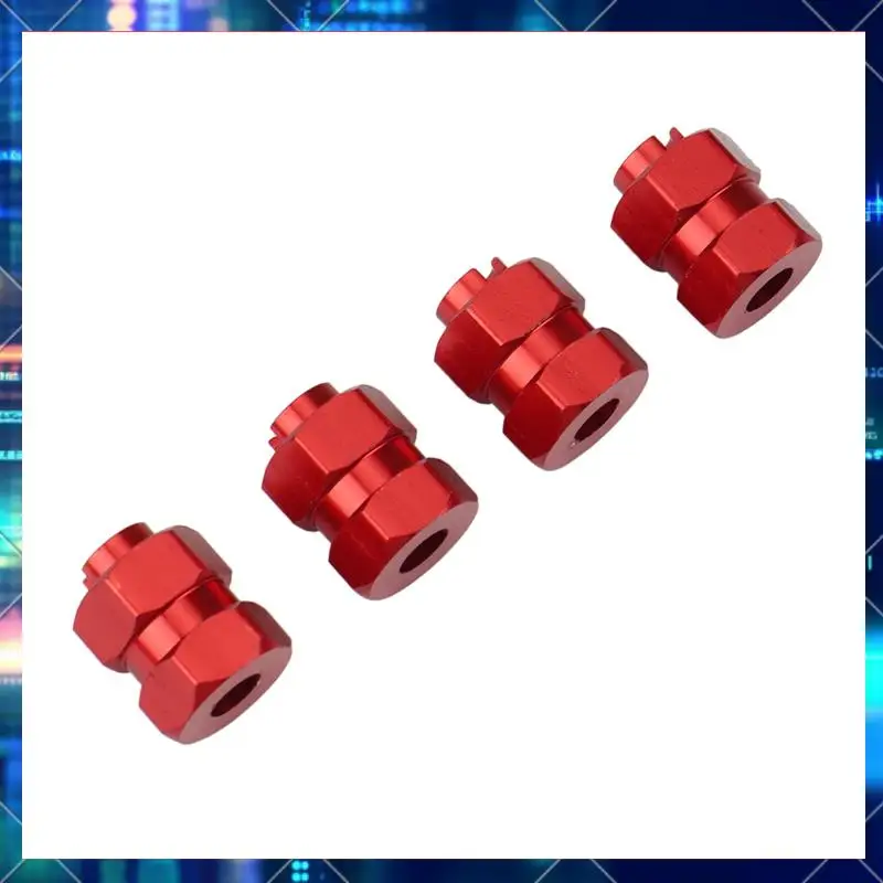 

8Pcs Metal Extended 7MM Hex Wheel Hubs Combiner +4MM For AXIAL SCX24 90081 AXI00001 1/24 RC Crawler Car Upgrade Parts,2-AA02
