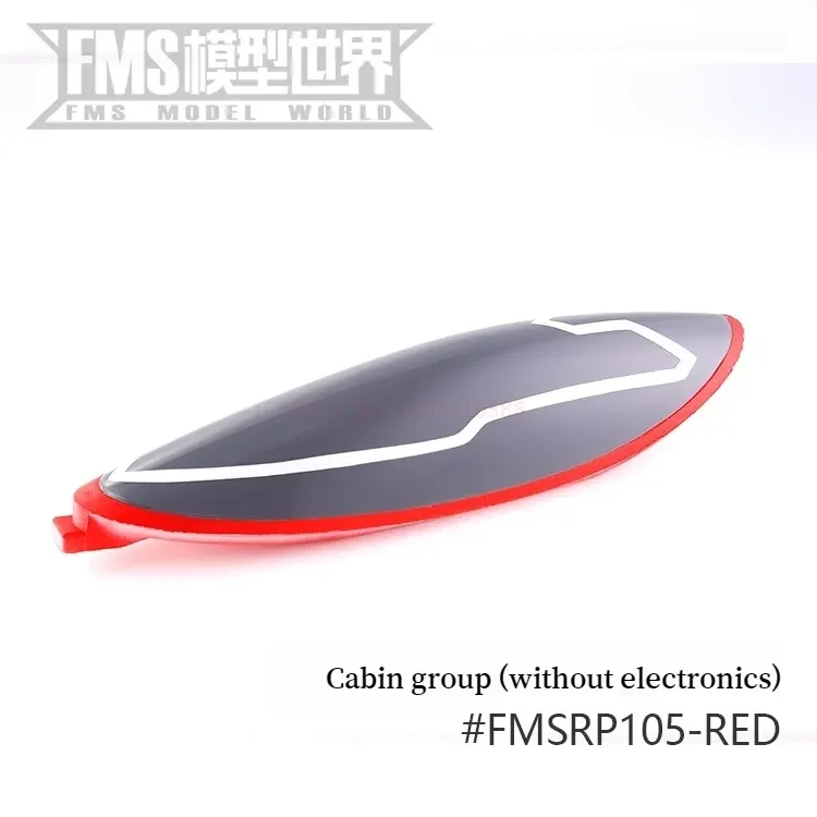 Fms 80mm Ducted Fautrat V3 Remote Control Aircraft Horizontal Tail Main Wing Cockpit Esc Landing Gear Motor Spare Part