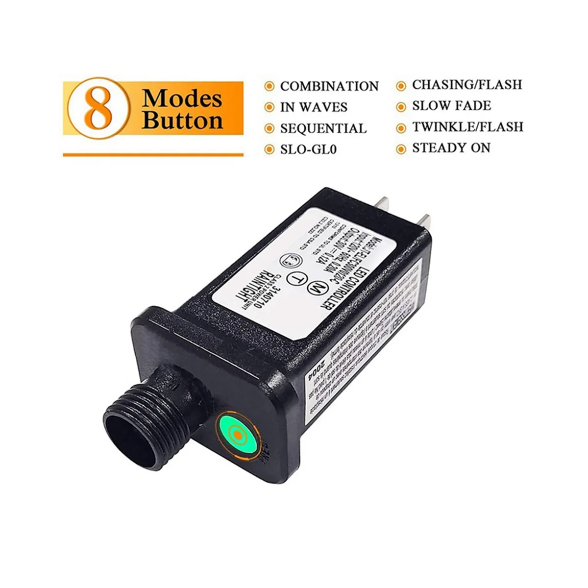 クリスマスとハロウィーンの装飾のための電源トランス、LED機器、EUプラグ、24v